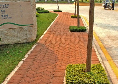 菏泽透水砖厂家工程案例